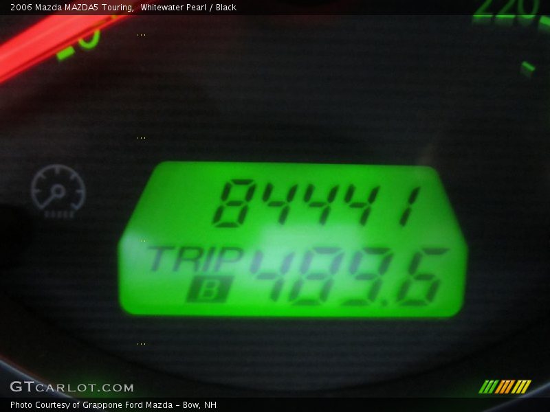 Whitewater Pearl / Black 2006 Mazda MAZDA5 Touring