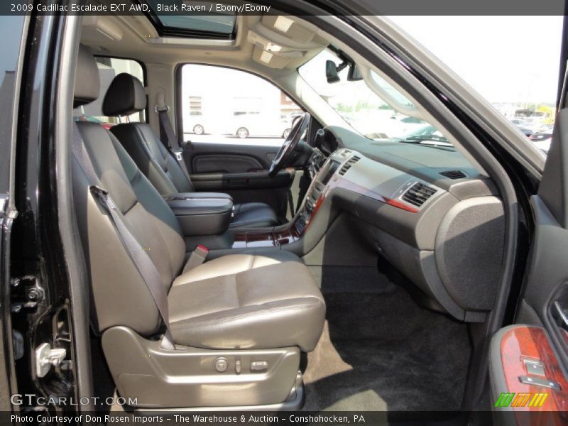 Black Raven / Ebony/Ebony 2009 Cadillac Escalade EXT AWD