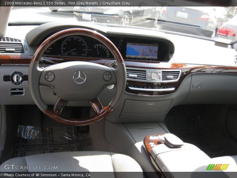 Dashboard of 2009 S 550 Sedan