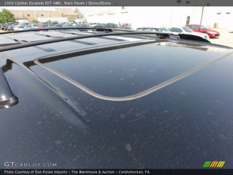 Black Raven / Ebony/Ebony 2009 Cadillac Escalade EXT AWD
