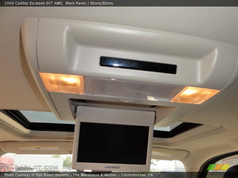 Black Raven / Ebony/Ebony 2009 Cadillac Escalade EXT AWD
