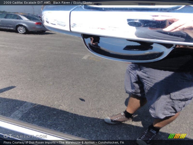 Black Raven / Ebony/Ebony 2009 Cadillac Escalade EXT AWD