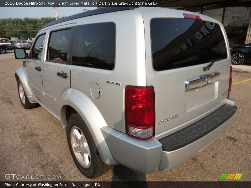 Bright Silver Metallic / Dark Slate Gray/Light Slate Gray 2010 Dodge Nitro SXT 4x4