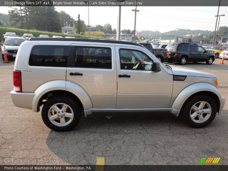 Bright Silver Metallic / Dark Slate Gray/Light Slate Gray 2010 Dodge Nitro SXT 4x4