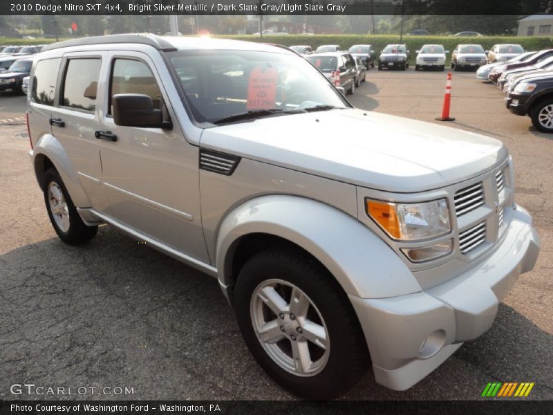 Bright Silver Metallic / Dark Slate Gray/Light Slate Gray 2010 Dodge Nitro SXT 4x4