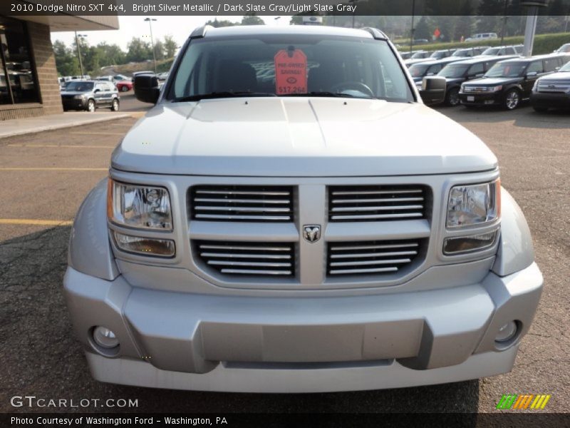 Bright Silver Metallic / Dark Slate Gray/Light Slate Gray 2010 Dodge Nitro SXT 4x4