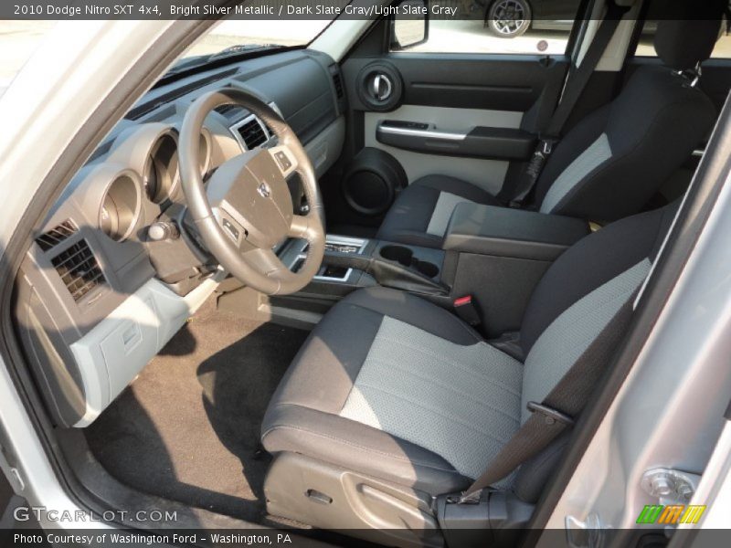 Bright Silver Metallic / Dark Slate Gray/Light Slate Gray 2010 Dodge Nitro SXT 4x4