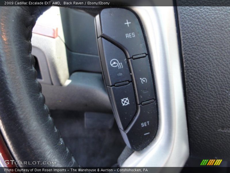 Controls of 2009 Escalade EXT AWD