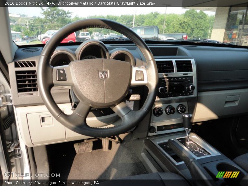 Bright Silver Metallic / Dark Slate Gray/Light Slate Gray 2010 Dodge Nitro SXT 4x4