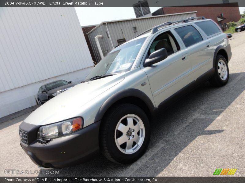 Crystal Green Metallic / Taupe 2004 Volvo XC70 AWD