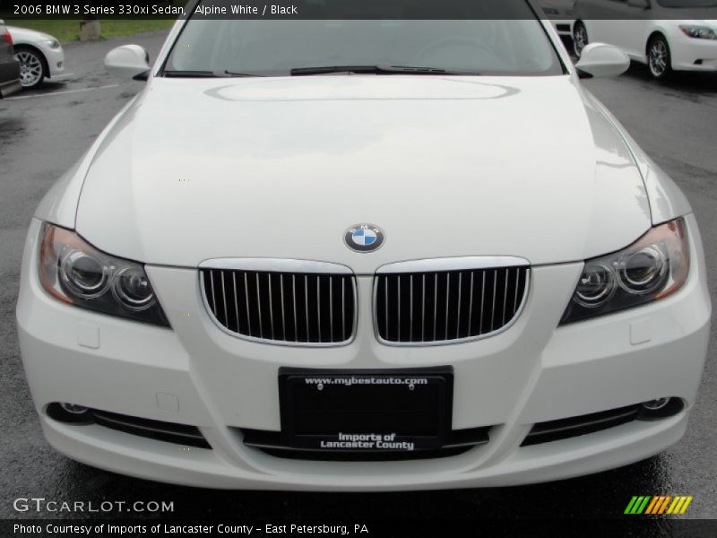 Alpine White / Black 2006 BMW 3 Series 330xi Sedan