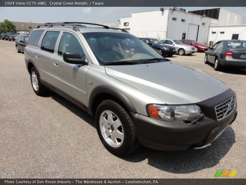 Crystal Green Metallic / Taupe 2004 Volvo XC70 AWD