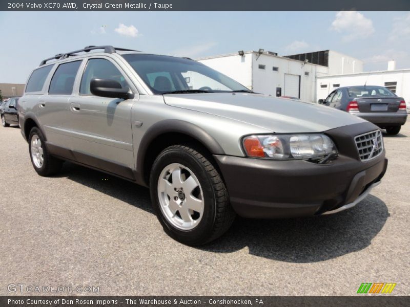 Crystal Green Metallic / Taupe 2004 Volvo XC70 AWD