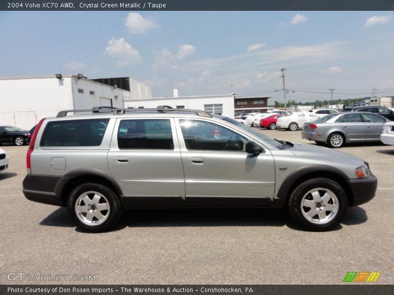 Crystal Green Metallic / Taupe 2004 Volvo XC70 AWD