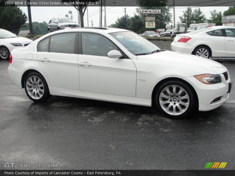 Alpine White / Black 2006 BMW 3 Series 330xi Sedan