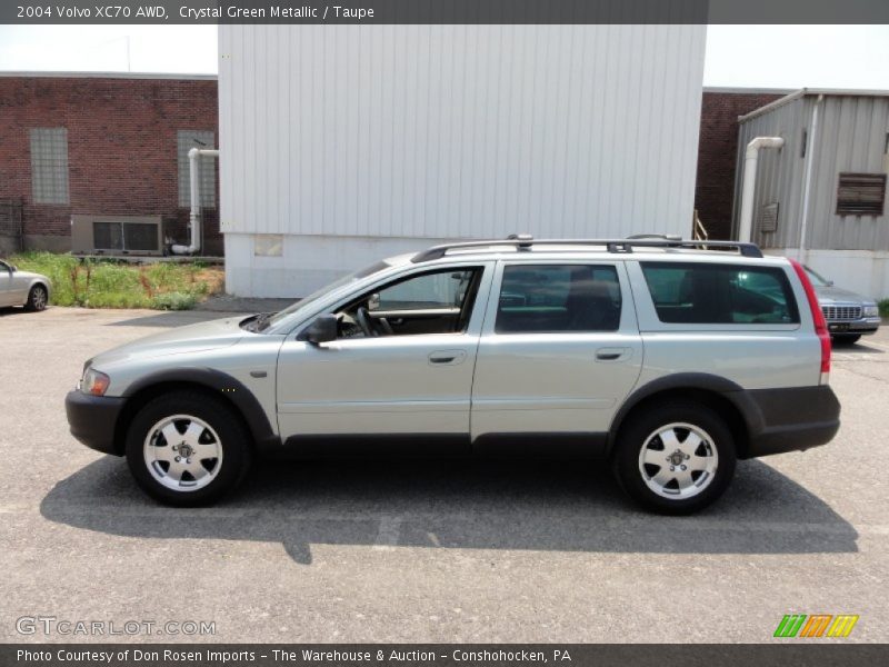 Crystal Green Metallic / Taupe 2004 Volvo XC70 AWD