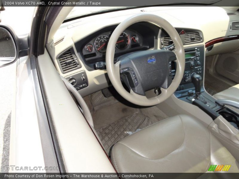 Crystal Green Metallic / Taupe 2004 Volvo XC70 AWD