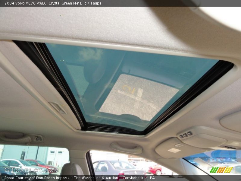 Crystal Green Metallic / Taupe 2004 Volvo XC70 AWD
