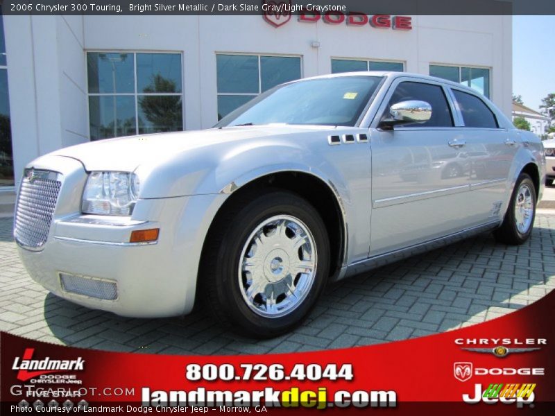 Bright Silver Metallic / Dark Slate Gray/Light Graystone 2006 Chrysler 300 Touring