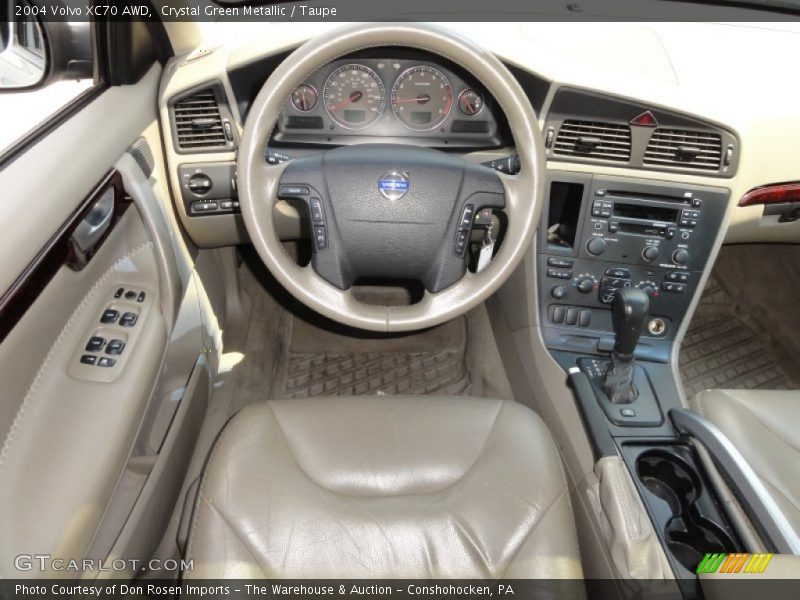 Crystal Green Metallic / Taupe 2004 Volvo XC70 AWD