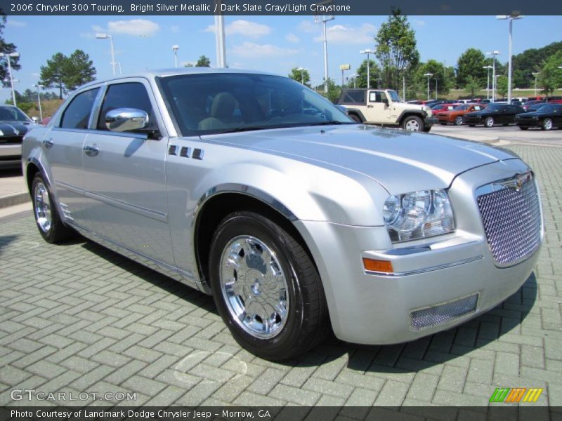 Bright Silver Metallic / Dark Slate Gray/Light Graystone 2006 Chrysler 300 Touring