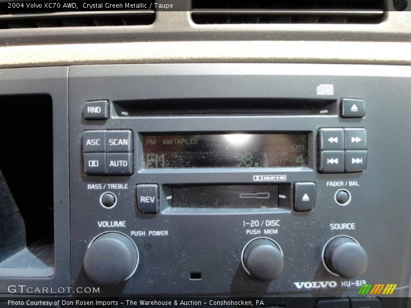 Crystal Green Metallic / Taupe 2004 Volvo XC70 AWD