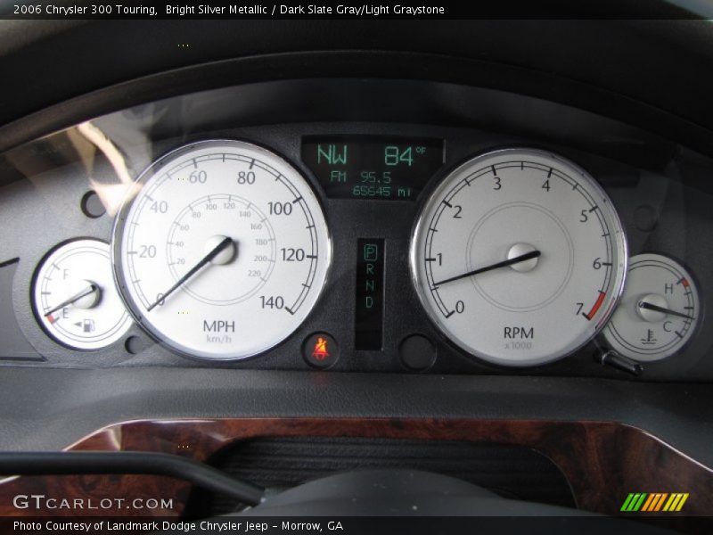 Bright Silver Metallic / Dark Slate Gray/Light Graystone 2006 Chrysler 300 Touring