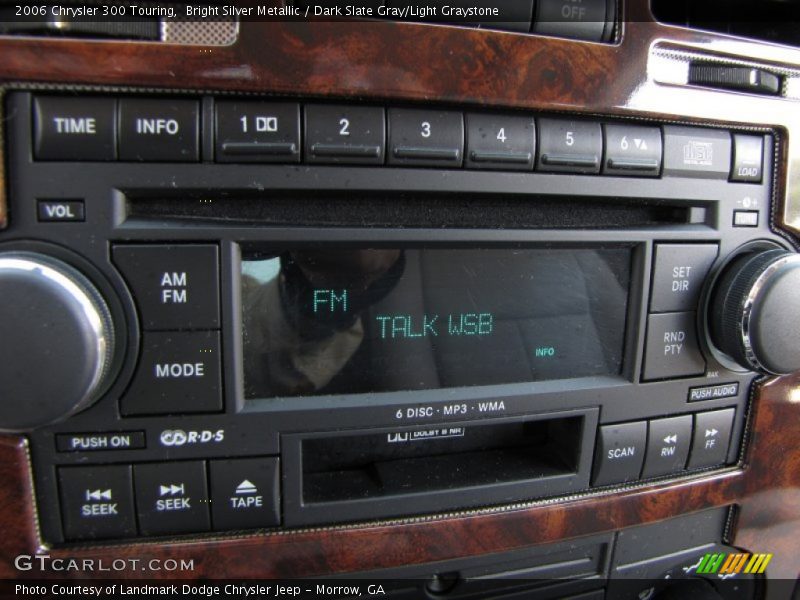 Bright Silver Metallic / Dark Slate Gray/Light Graystone 2006 Chrysler 300 Touring