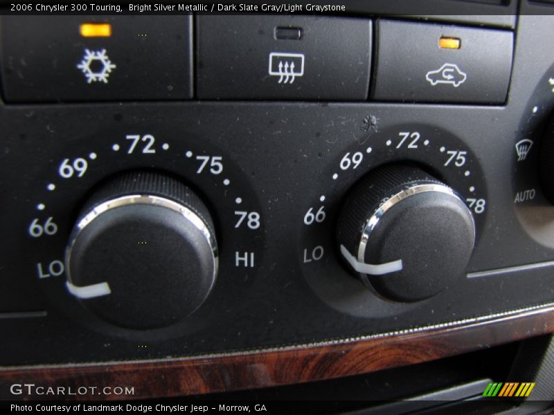 Bright Silver Metallic / Dark Slate Gray/Light Graystone 2006 Chrysler 300 Touring