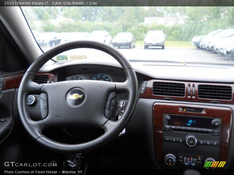 Cyber Gray Metallic / Gray 2010 Chevrolet Impala LT