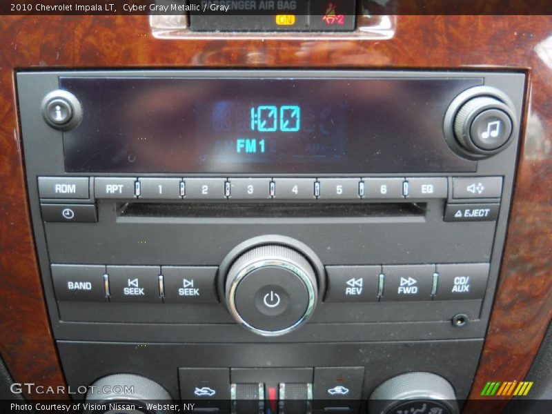 Cyber Gray Metallic / Gray 2010 Chevrolet Impala LT