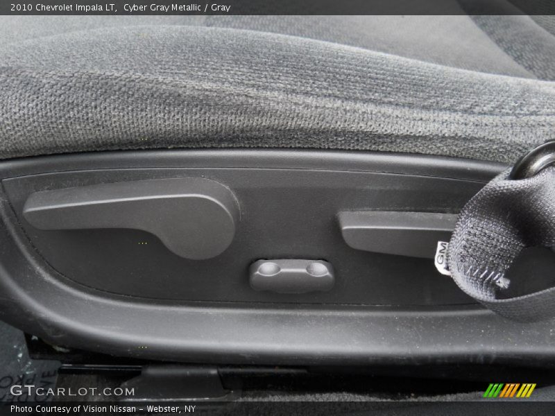 Cyber Gray Metallic / Gray 2010 Chevrolet Impala LT
