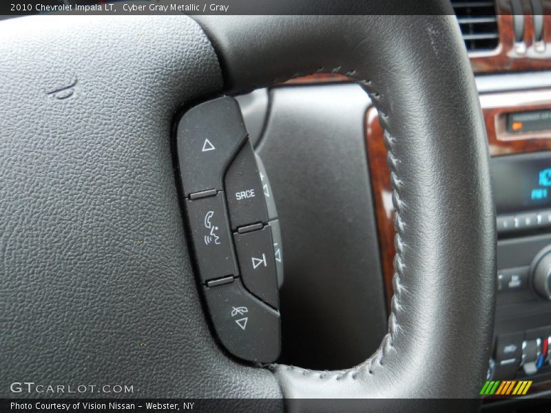 Cyber Gray Metallic / Gray 2010 Chevrolet Impala LT