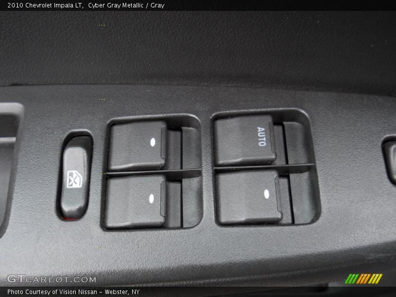 Cyber Gray Metallic / Gray 2010 Chevrolet Impala LT