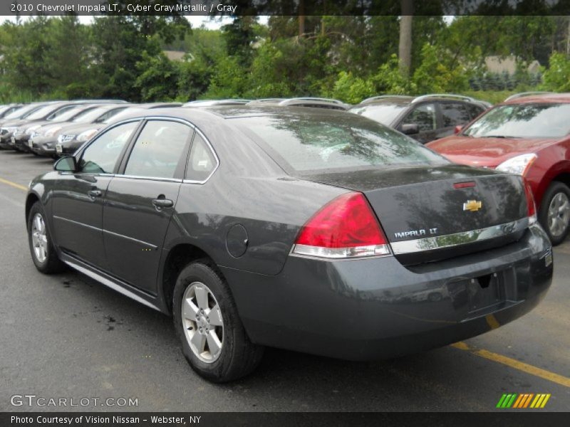 Cyber Gray Metallic / Gray 2010 Chevrolet Impala LT