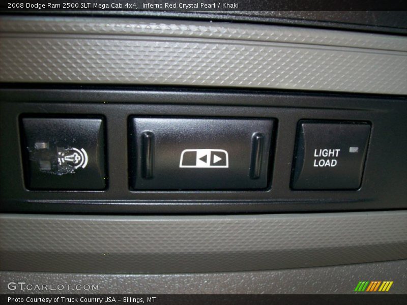 Controls of 2008 Ram 2500 SLT Mega Cab 4x4