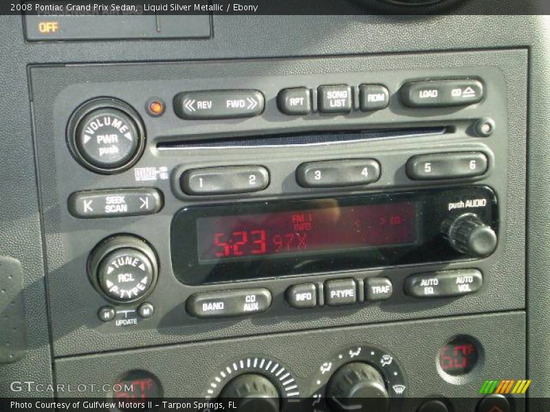 Liquid Silver Metallic / Ebony 2008 Pontiac Grand Prix Sedan