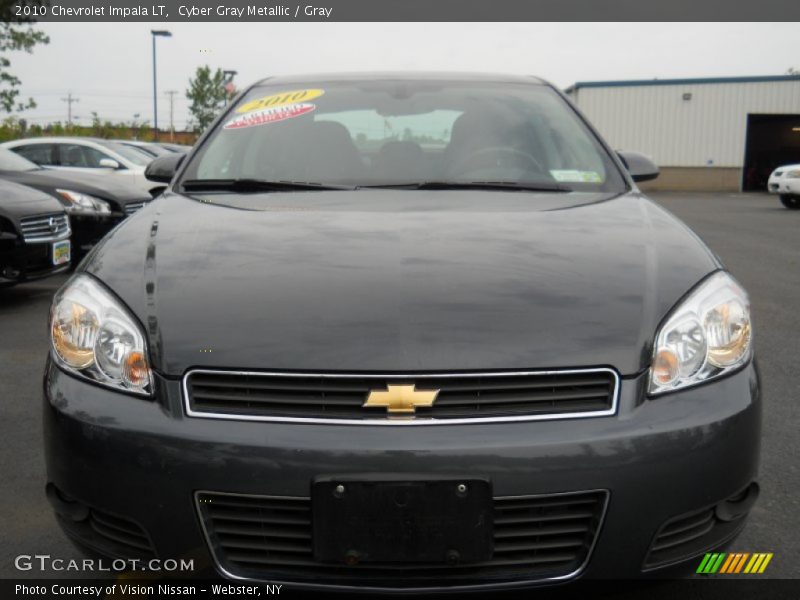 Cyber Gray Metallic / Gray 2010 Chevrolet Impala LT