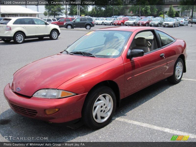 Front 3/4 View of 1998 Cavalier Coupe