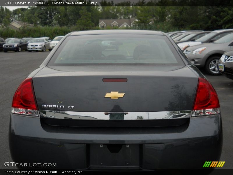 Cyber Gray Metallic / Gray 2010 Chevrolet Impala LT