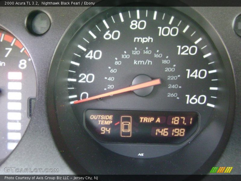 Nighthawk Black Pearl / Ebony 2000 Acura TL 3.2