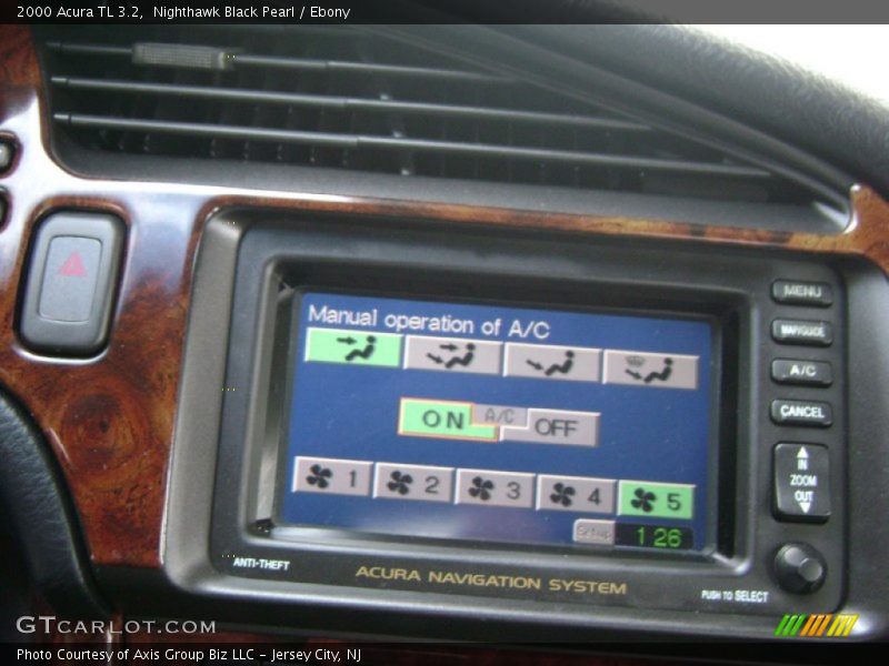 Nighthawk Black Pearl / Ebony 2000 Acura TL 3.2