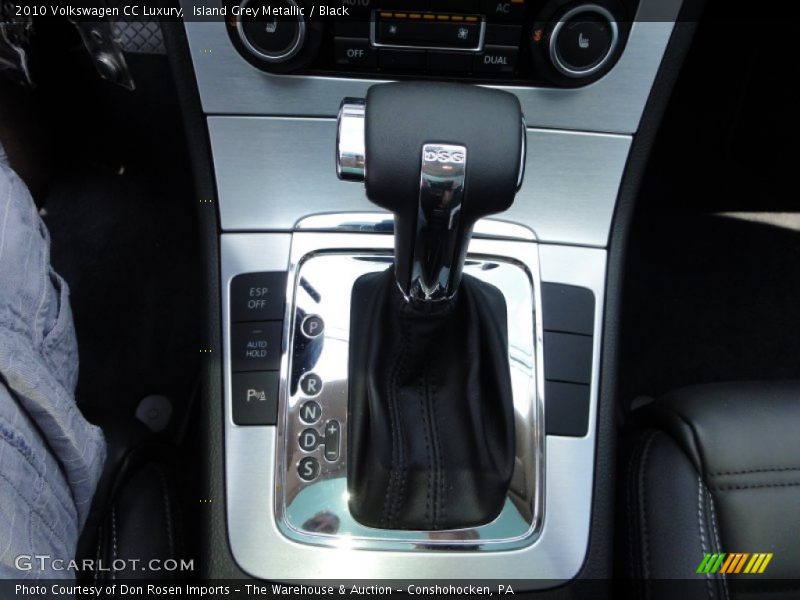 Island Grey Metallic / Black 2010 Volkswagen CC Luxury