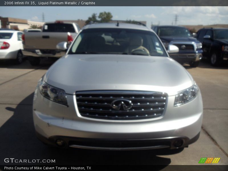Liquid Platinum Metallic / Graphite 2006 Infiniti FX 35