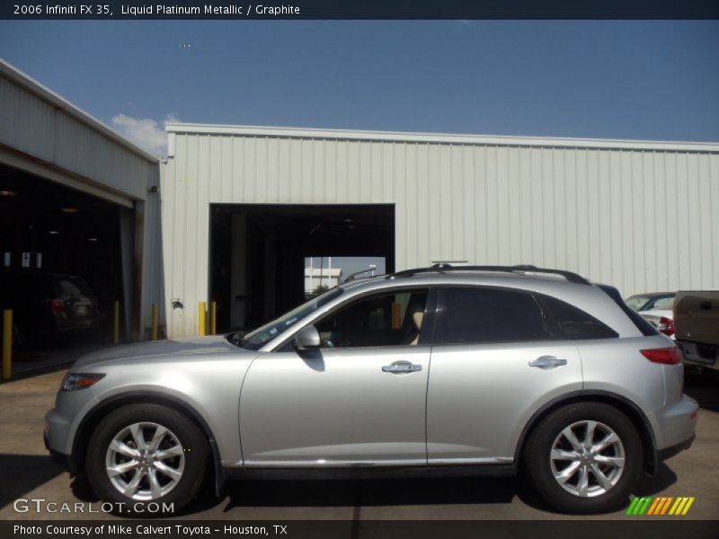 Liquid Platinum Metallic / Graphite 2006 Infiniti FX 35