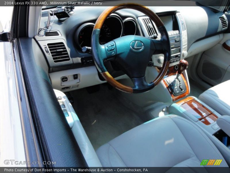 Millinnium Silver Metallic / Ivory 2004 Lexus RX 330 AWD