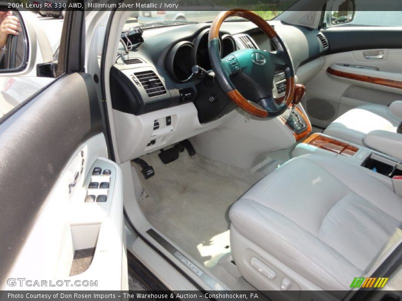 Millinnium Silver Metallic / Ivory 2004 Lexus RX 330 AWD