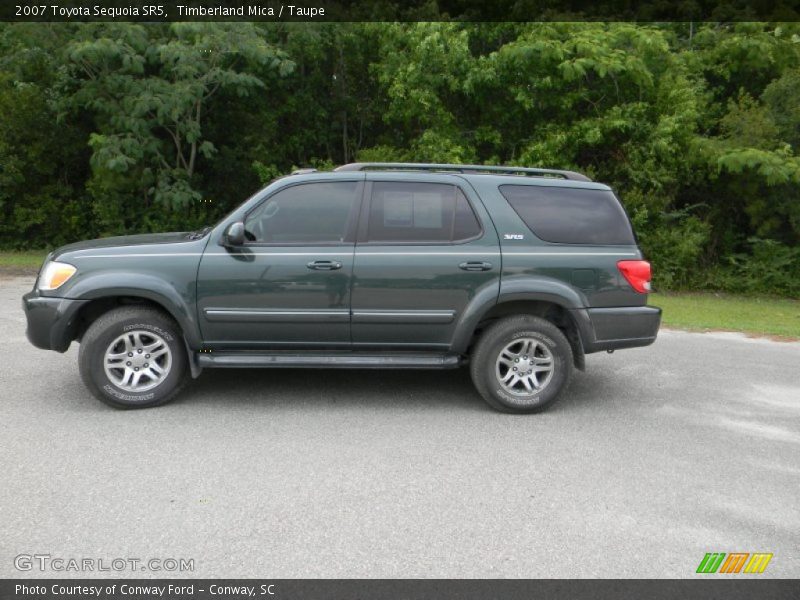 Timberland Mica / Taupe 2007 Toyota Sequoia SR5