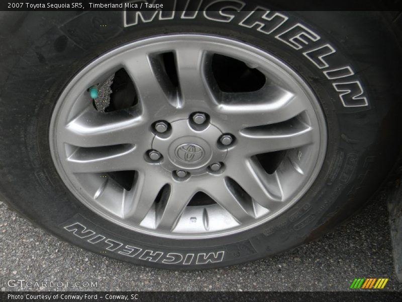 Timberland Mica / Taupe 2007 Toyota Sequoia SR5