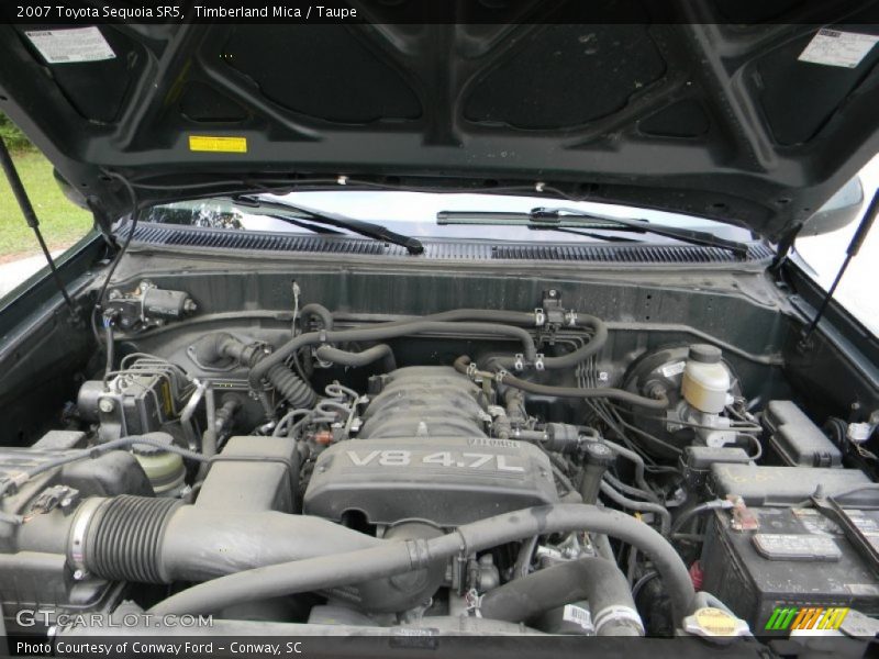 Timberland Mica / Taupe 2007 Toyota Sequoia SR5